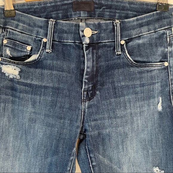 Mother Dark Skinny Jeans - Picture 2 of 4